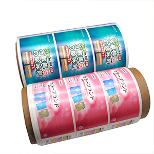Manufacturer customized roll self-adhesive wine label sticker food transparent roll label PVC self-adhesive label customized - 副本